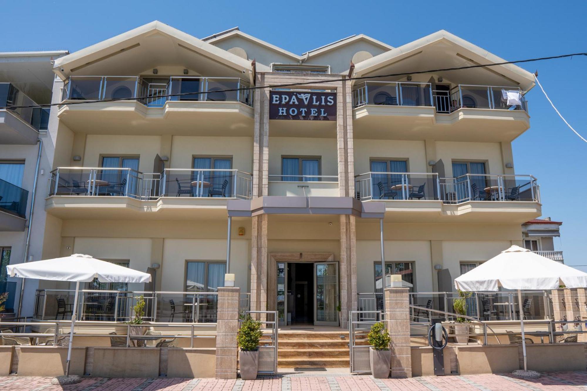 Hotel Epavlis Eleftheriadi Паралия-Катерини Экстерьер фото