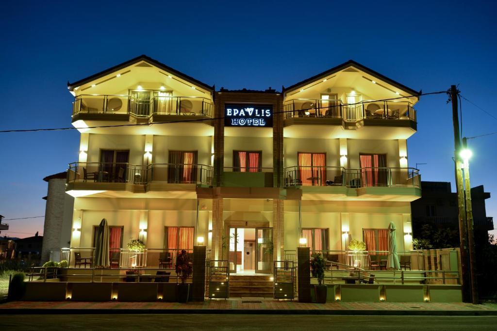 Hotel Epavlis Eleftheriadi Паралия-Катерини Экстерьер фото